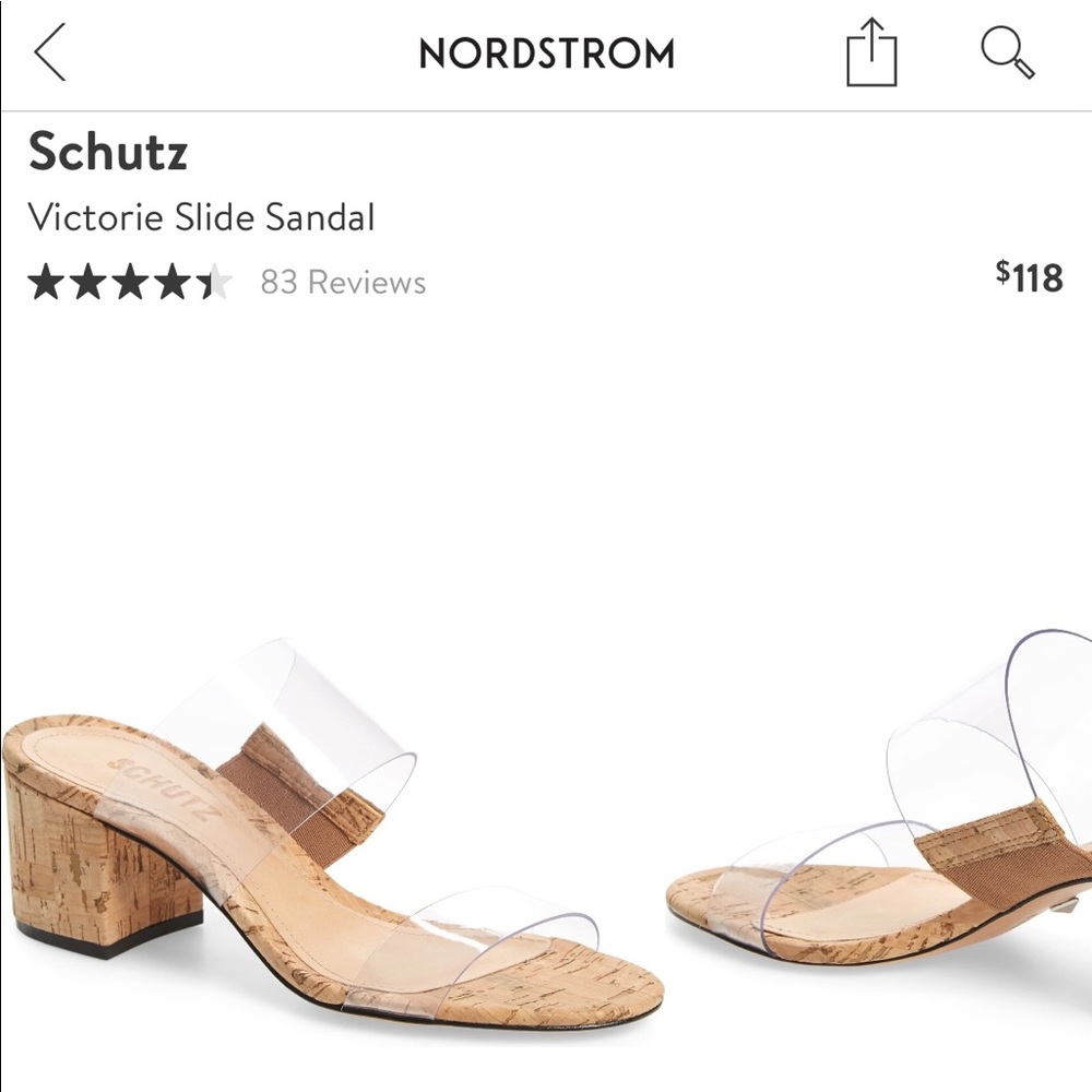 COPY - Schutz brand new size 6 heels from Nordstrom